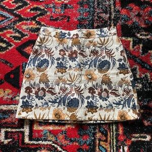 Topshop Patterned Skirt